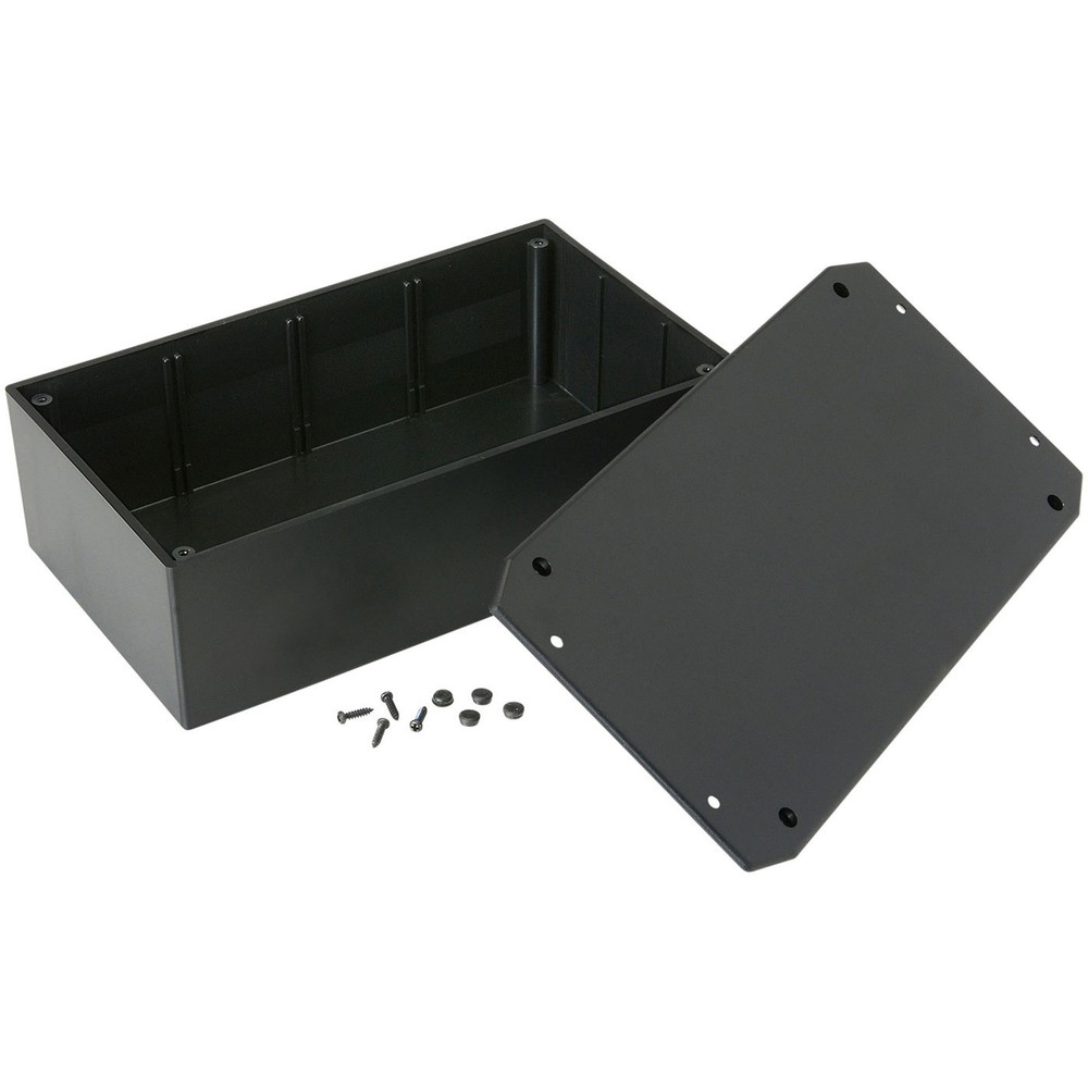 Plastic Utility Case w/Mounting Tabs 8.85" x 4.44" x 2.48"