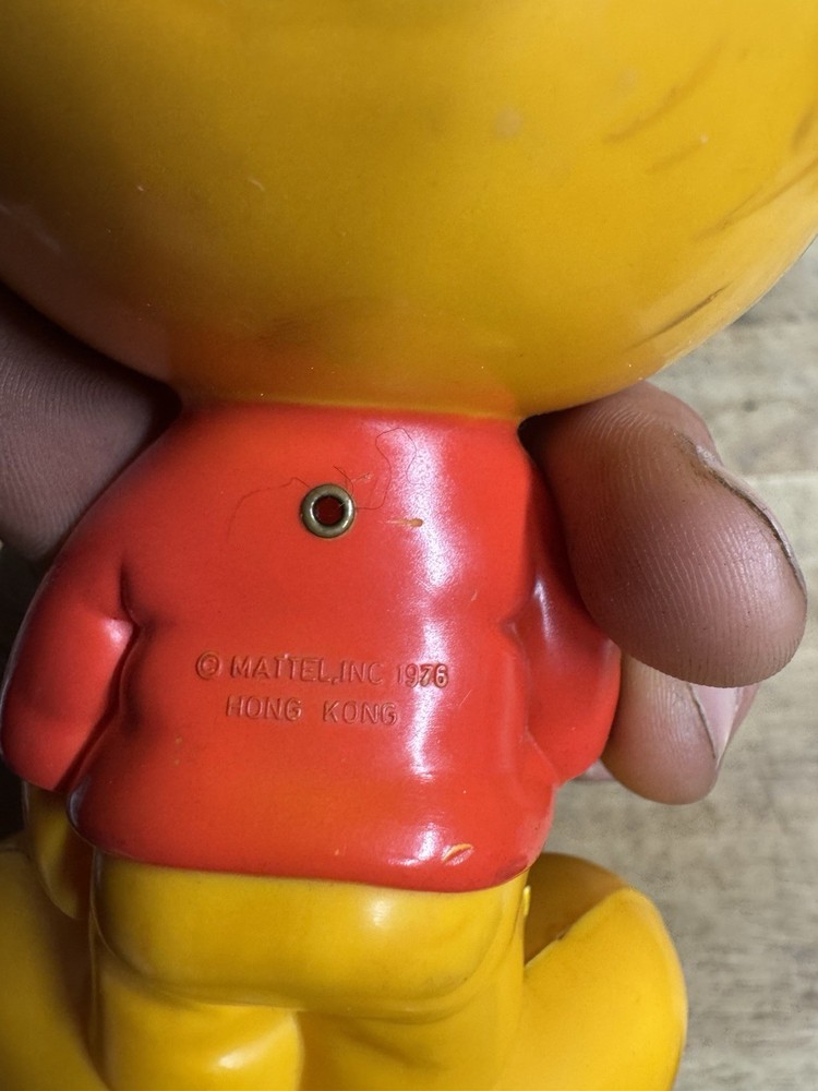 Vintage Chatter Chums Winnie the Pooh 1976 Mattel Missing Pull String