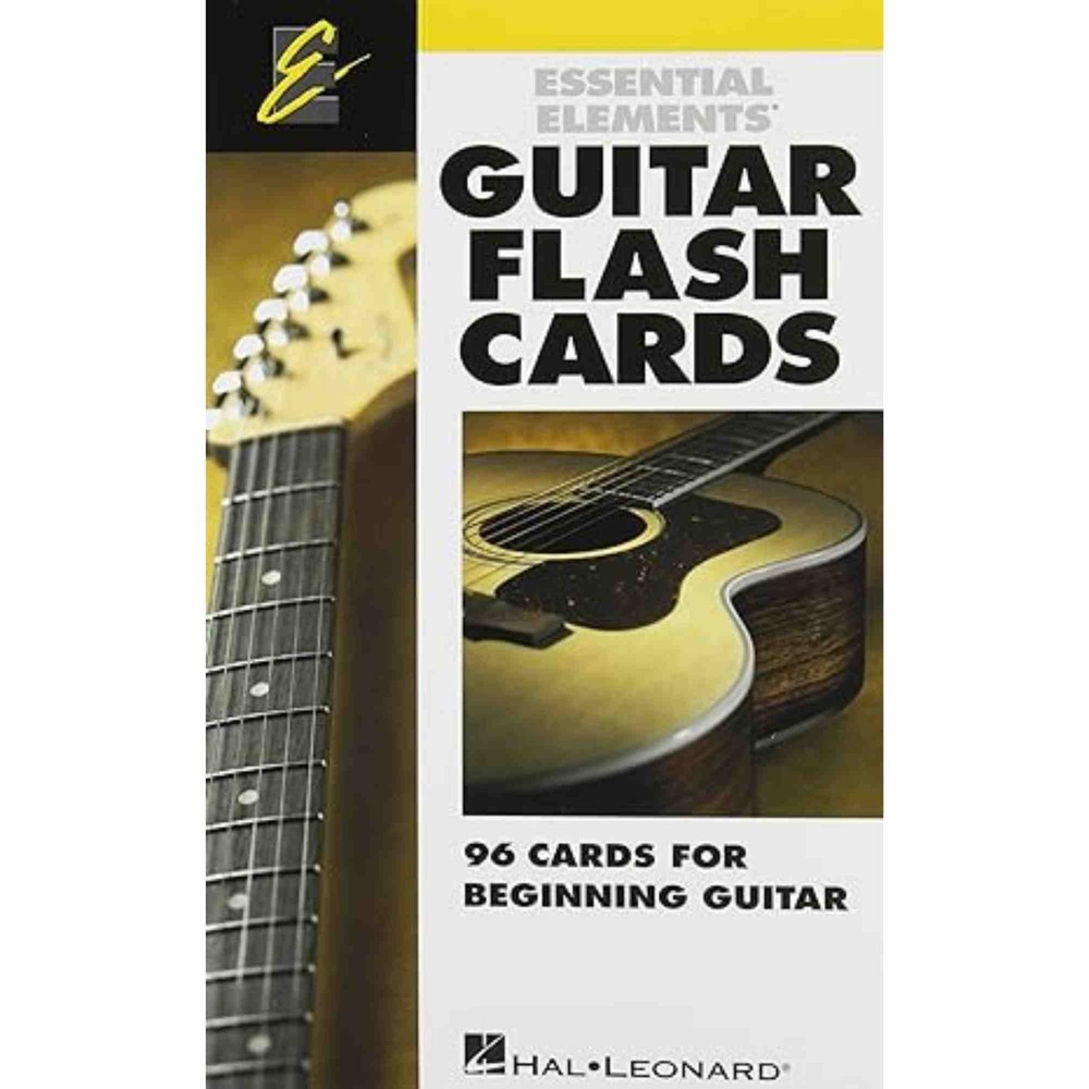 Essential Elements Guitar Flash Cards, 96 Cards For Beginning Guitar, Flash