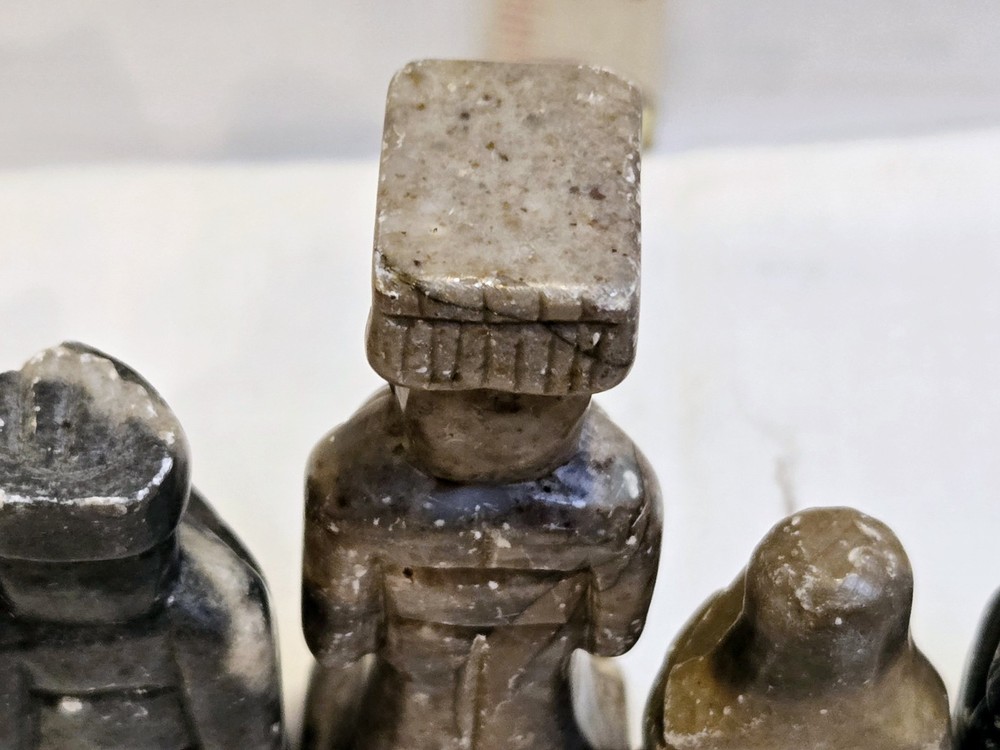 Soapstone Chess Pieces - 8 Mixed Pieces *READ DESCRIPTION*