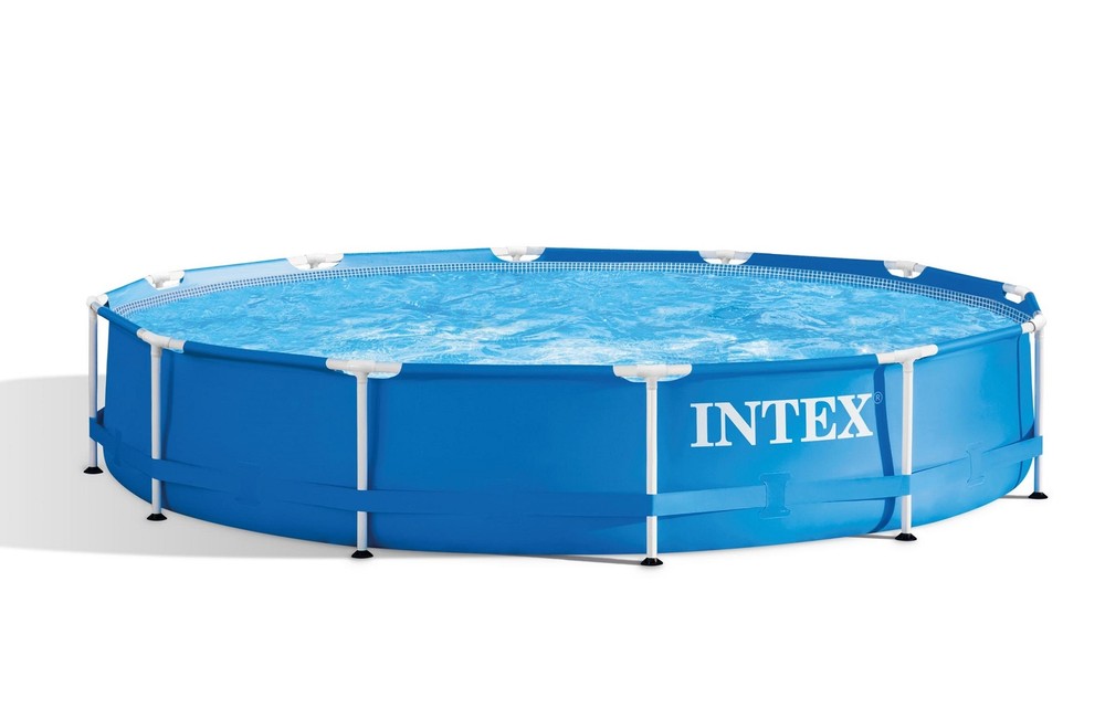 Intex 12ft X 30in Metal Frame Pool Set