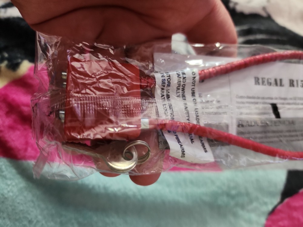 Regal Firearm Safety Cable Lock w/ 2 Keys