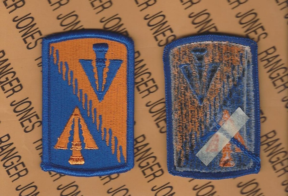 128th Aviation Brigade dress uniform 3" patch m/e
