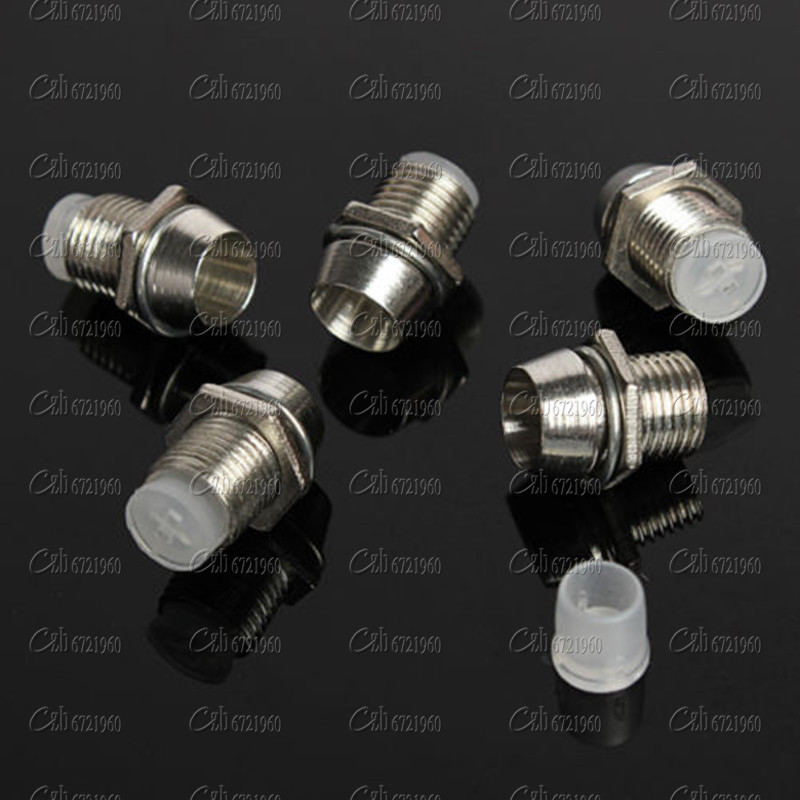 50PCS 5MM Chrome Silver Metal Bezel LED Holder Mount Panel Display Base Rubber