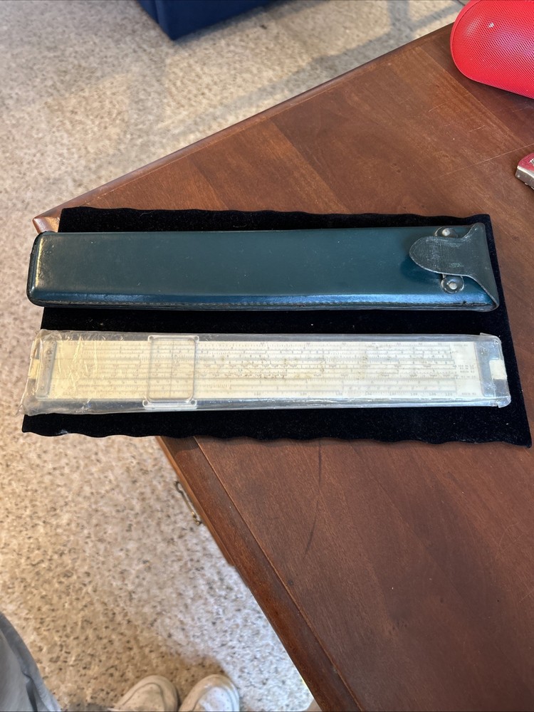 Vintage Slide Ruler Marked USN
