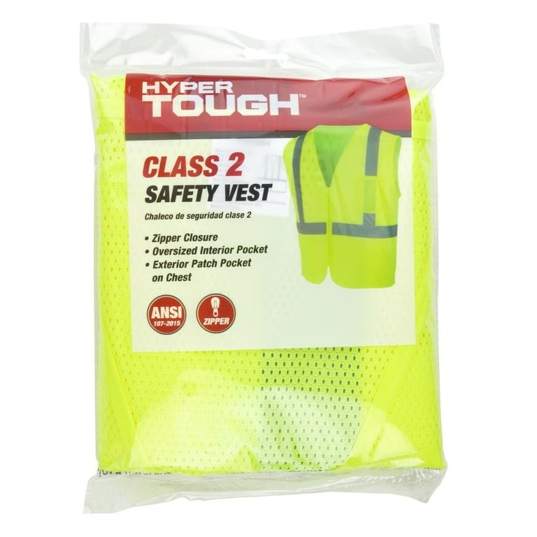 Hyper Tough - Class 2 SAFETY VEST ANSI 107-2015