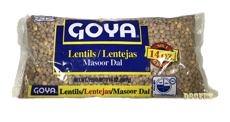 Goya Bag Lentils - Lentejas 14 oz