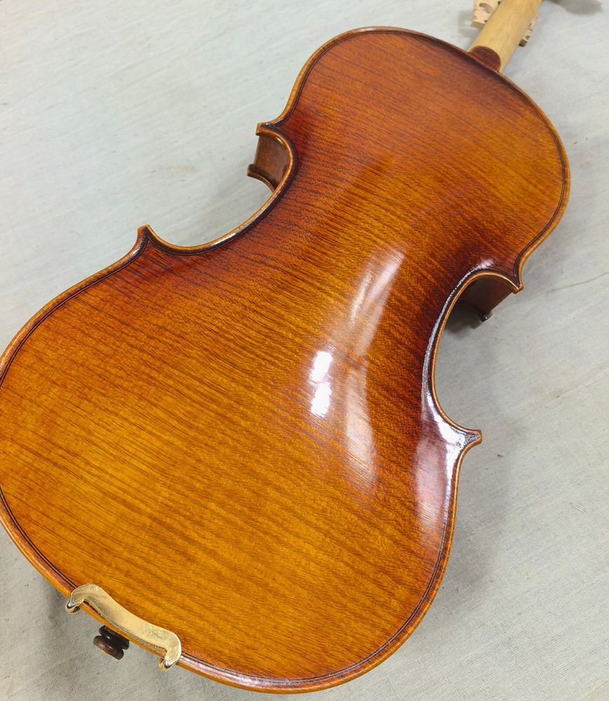 1 Pc Back!A Great Stradivari Messiah Style 4/4 Violin!Master tone! M8087