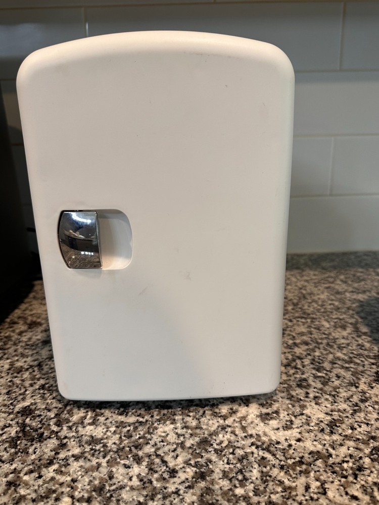 Mini Fridge Compact Portable Cooler Warmer AC Plug Small Refrigerator