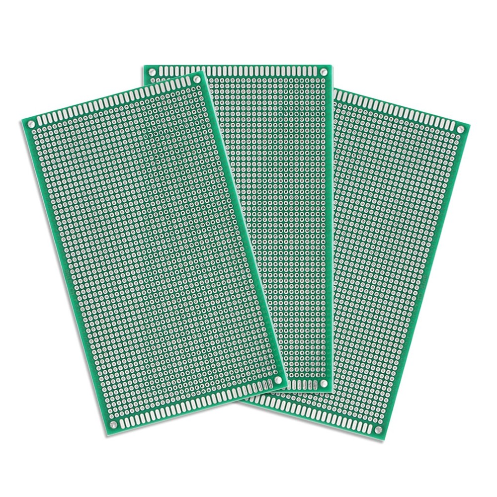 10PCS 9x15 cm Double Sided PCB Board,Tinned Prototype Diy Universal FR4 Print...