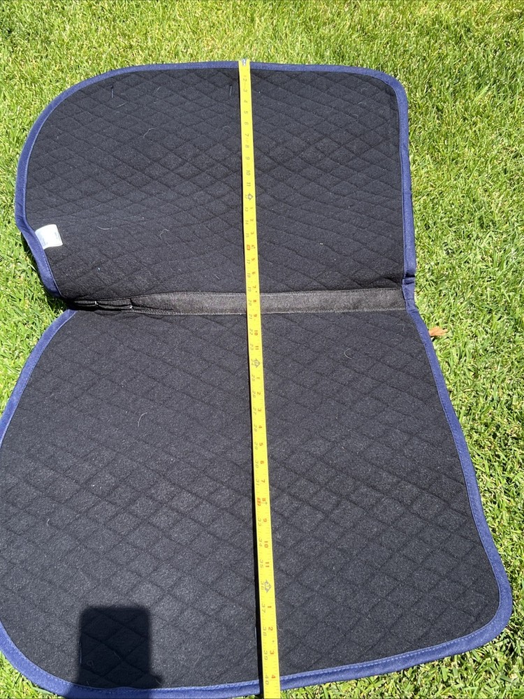 TUFFRIDER BASIC DRESSAGE SADDLE PAD BLUE