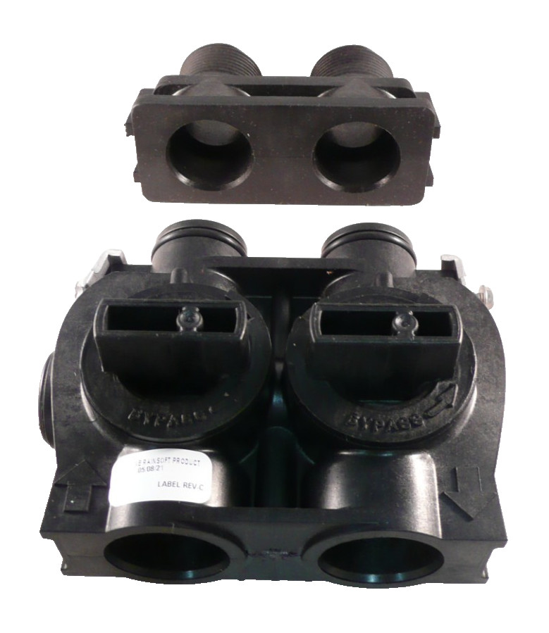 43997 Rainsoft Bypass Valve and 18706 1" Yoke -5000 Downflow Series Valves