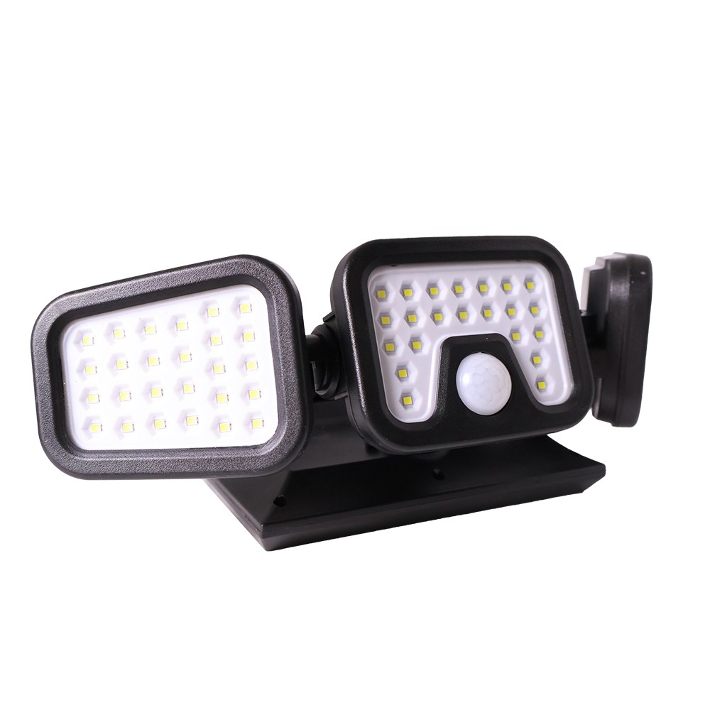 NEW 2 Pack LED Motion Sensor Solar Lights Outdoor IP65 Waterproof Security Lamp