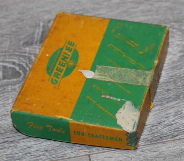 GREENLEE NO 275P SOLID CENTER ELECTRICAL DRILL BITS In Original Box Vintage Old