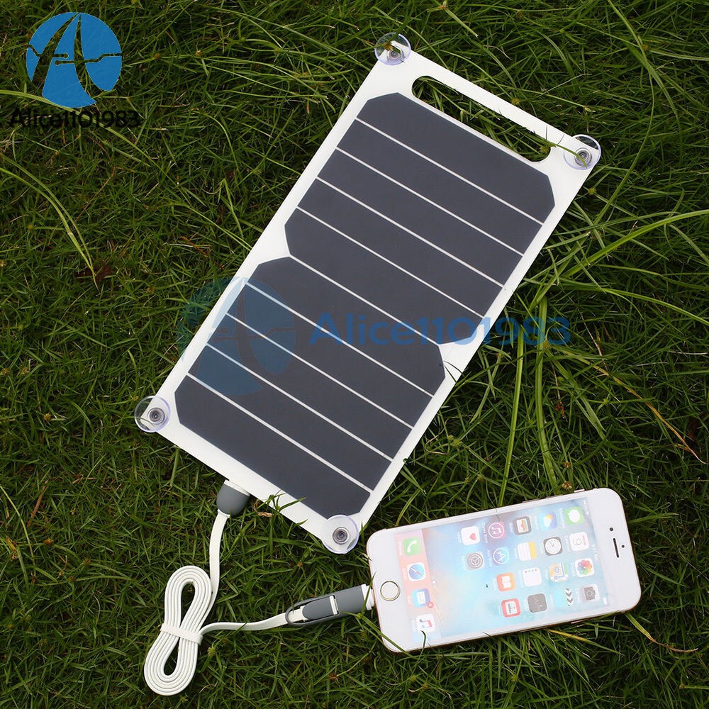 Solar Power Charger Charging Panel Board 5V 10W/6V 1W USB Solar Module Portable