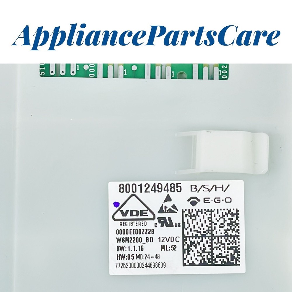 Bosch B36FD31ENS Refrigerator User Control Board 8001249485, 12048191