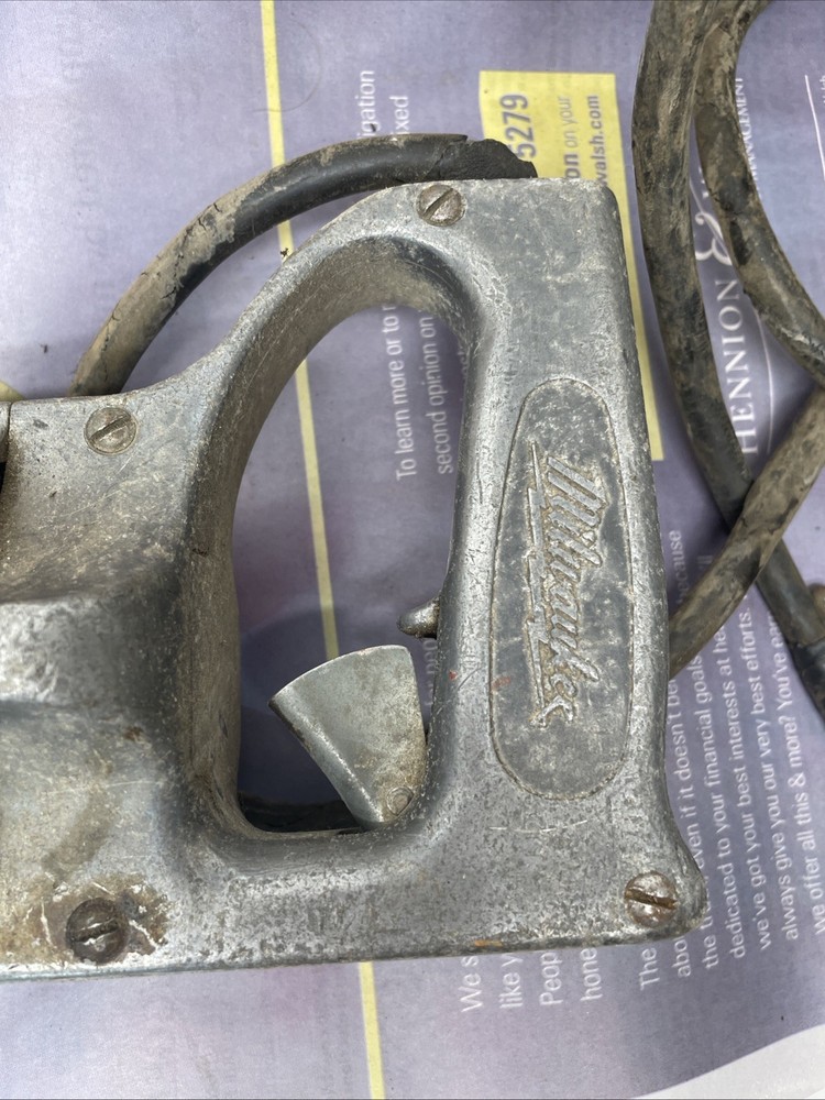 Vintage Milwaukee right angle drill. Heavy Duty.