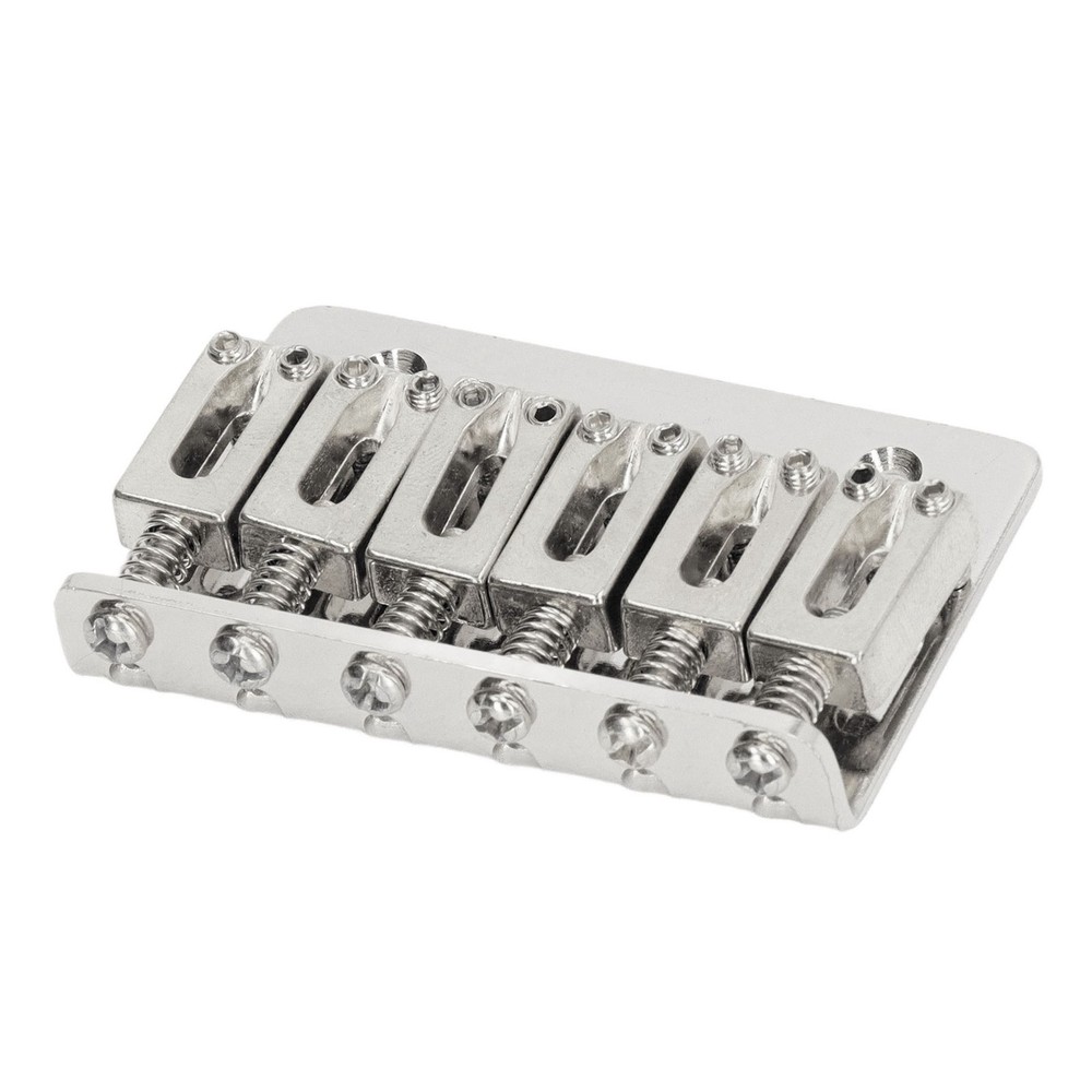 6 String Guitar Fixed Saddle Bridge Hardtail Top Loader Electric Guitar Saddle