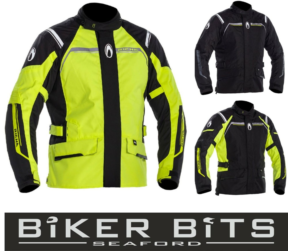 RICHA STORM Textile Motorcycle/Scooter Waterproof 2 in 1 Jacket CE Approved
