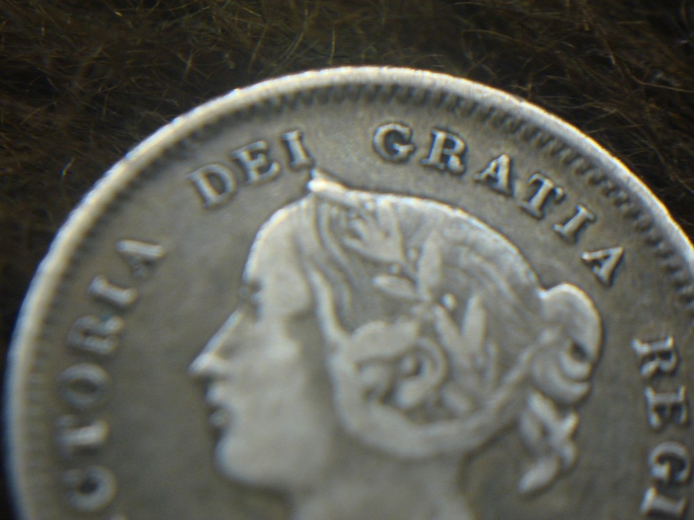 1899 - CANADA 5 CENT PC. - NICE QUEEN VICTORIA SERIES SILVER