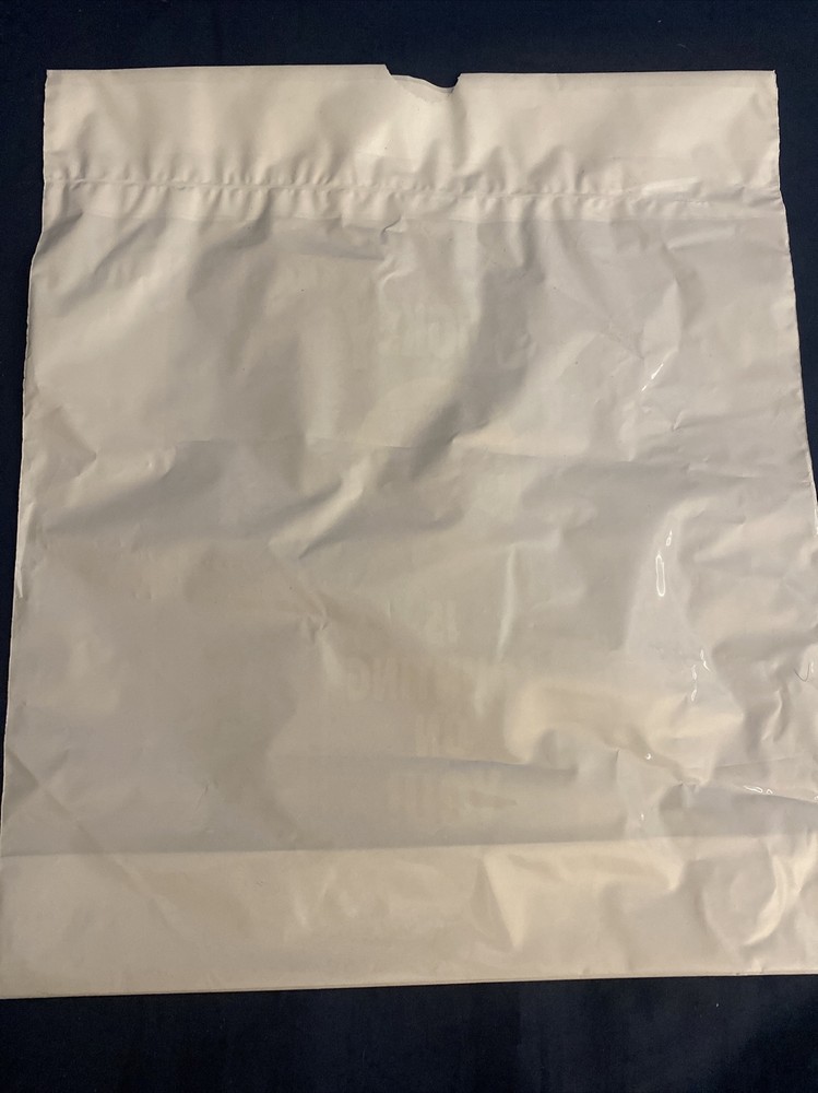 Vintage Smokey The Bear Plastic Drawstring Litter Bag