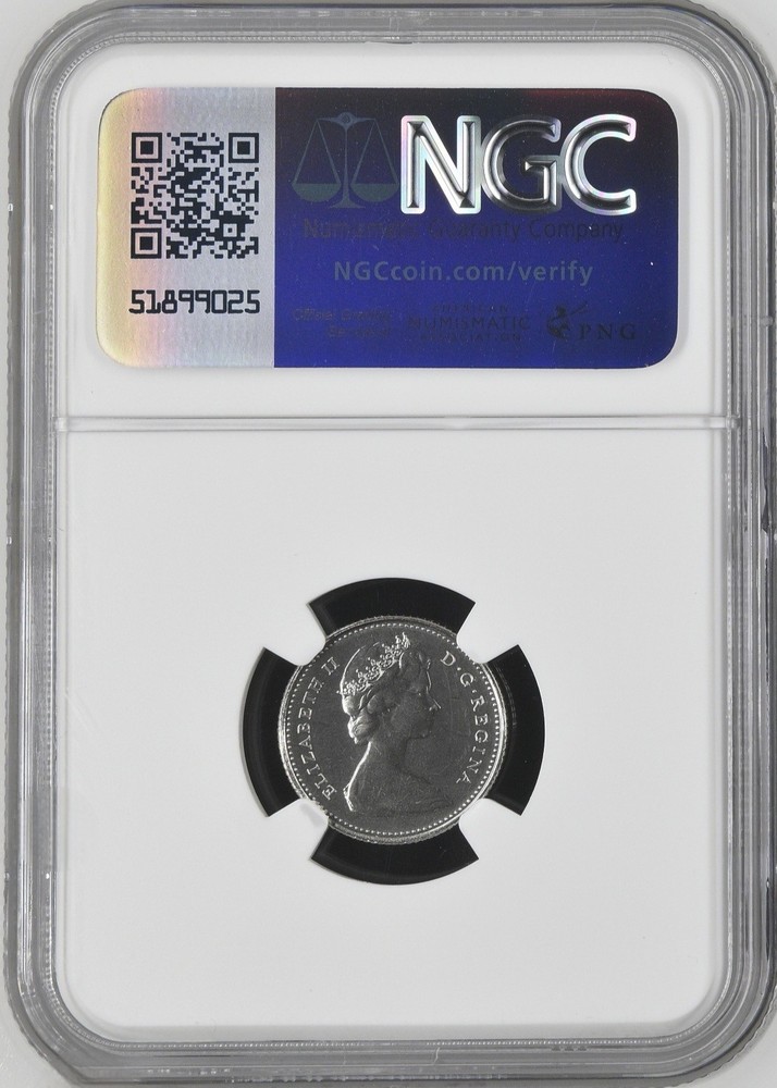 1976 Canada 10 Cent Uncirculated Set Issue NGC MS68
