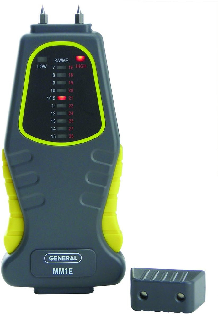MM1E Moisture Meter, Pin Type, LED Bar Graph