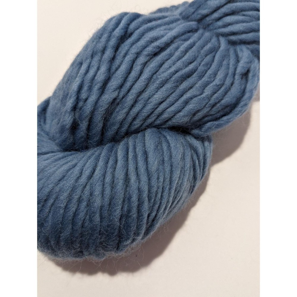 Cloudborn Highland Roving Yarn Dolphin Blue Super Bulky Wool