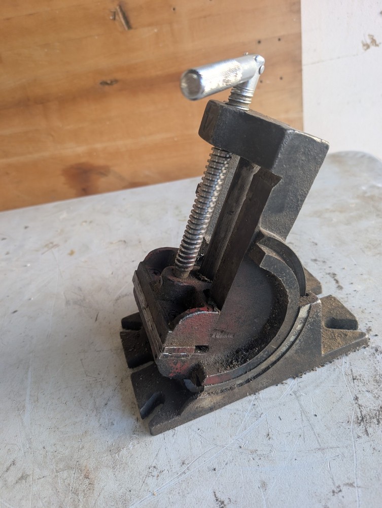 Vintage Tilting Vise Tilting Universal Base 4"