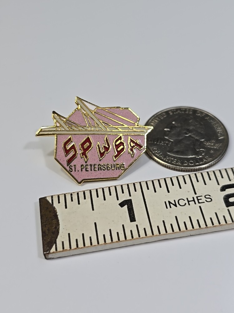 SPWBA St Petersburg Bowling Lapel Pin