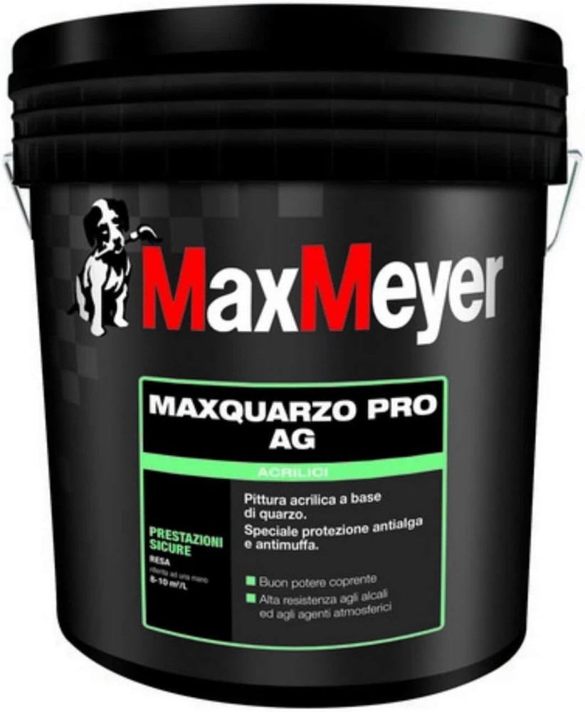MAXQUARTZ PRO AG QUARTZ ANTI-ALGAE ANTI-MOLD WHITE 4 LT MAX MEYER