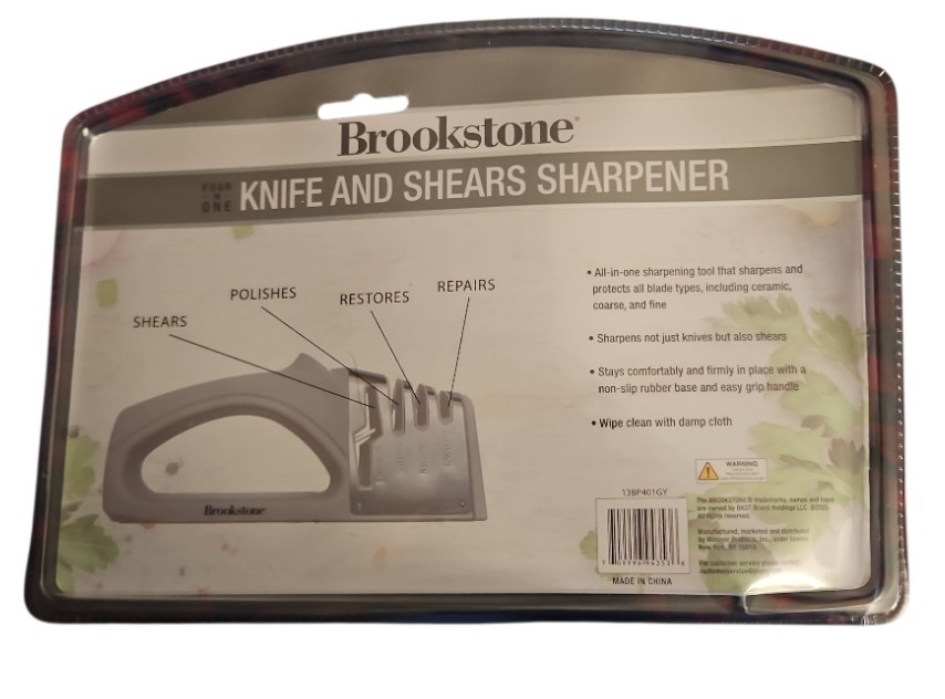 BROOKSTONE Knife & Shear Sharpener
