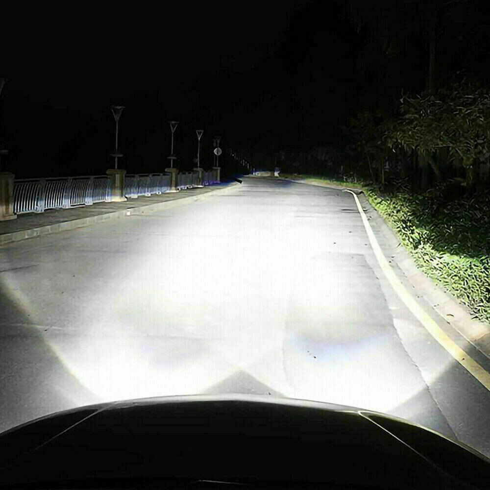 2x H7 LED Headlight Bulb Kit High Low Beam 80000LM Super Bright 6500K White