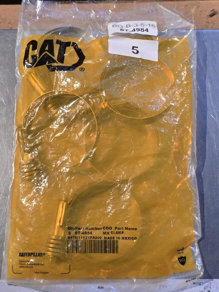 Caterpillar 8T-4934 Clamp