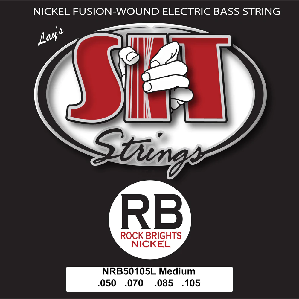 SIT Strings NRB50105L Rock Brights Medium Nickel Bass Strings