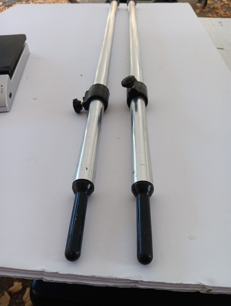 2 Telescoping Aluminum  Cover Support Pole 30'' to 52''
