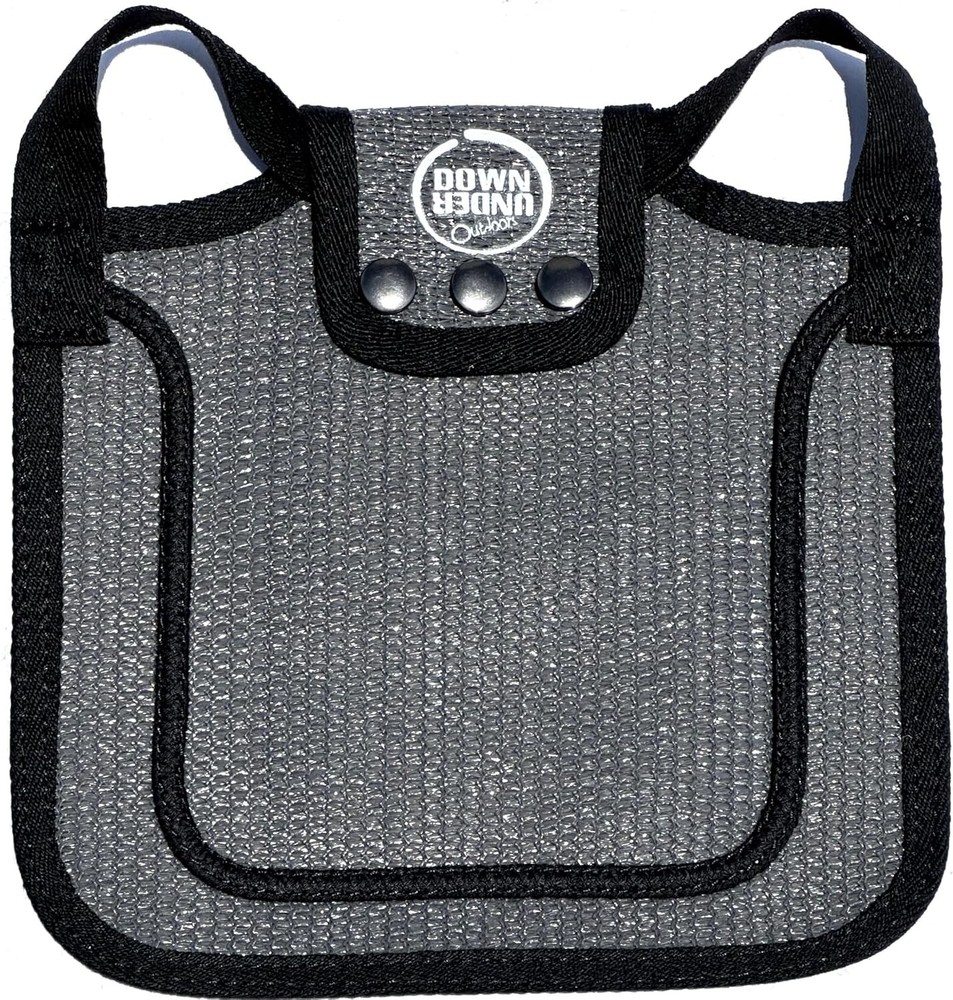 Adjustable Chicken Saddle with Grey Mesh for Medium to Large Hens