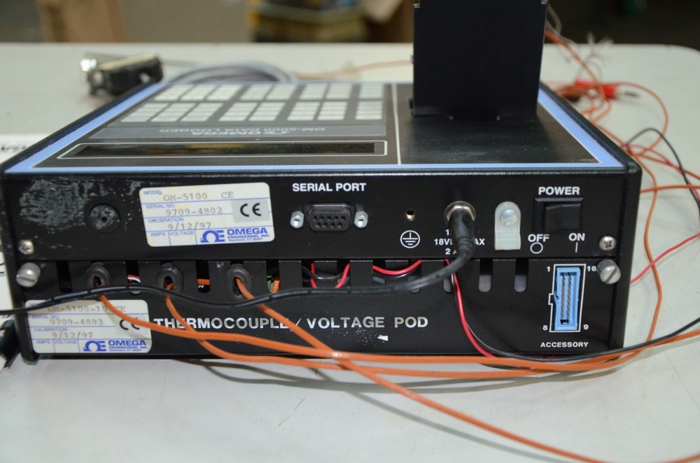 Omega OM-5100 Programmable Data Logger CCAT-F-10