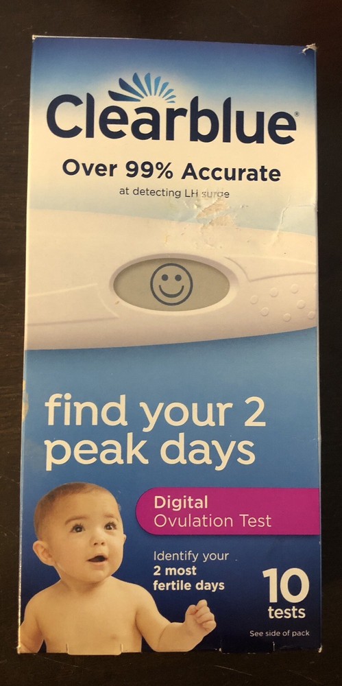 Clearblue Advanced Digital Ovulation Test 10 Tests New Sealed