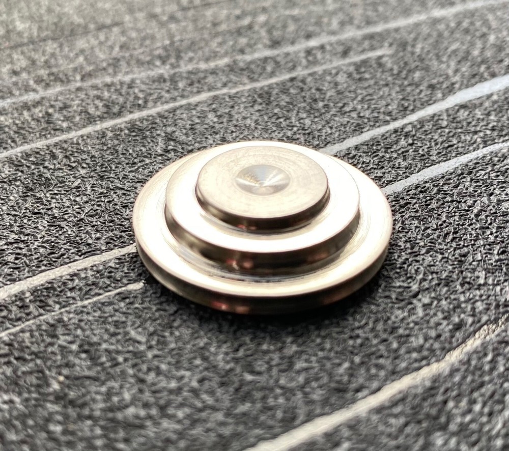 Imperial Officer Code Disc with attachment screw.