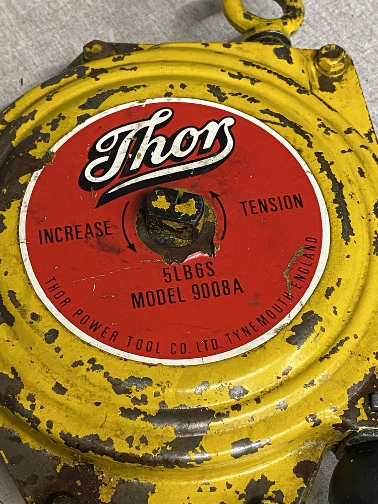 Vintage Thor Self Retracting Cable Line