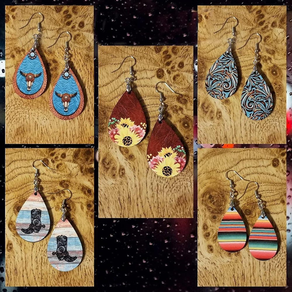 50pcs Sublimation Blanks Products - Earring 50PCS