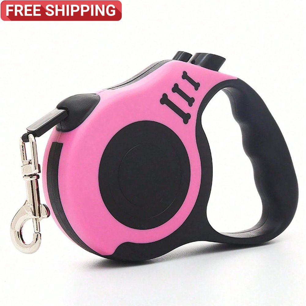 Automatic Retractable Dog Leash Walking Leash with Lock Anti-Pulling Design New