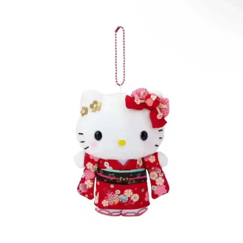 Hello Kitty Fleece Kimono Keyring, Decor Item