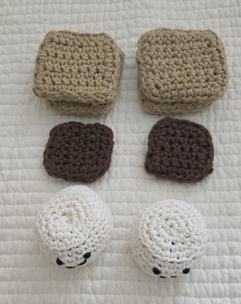 Handmade Crochet Smile Smores
