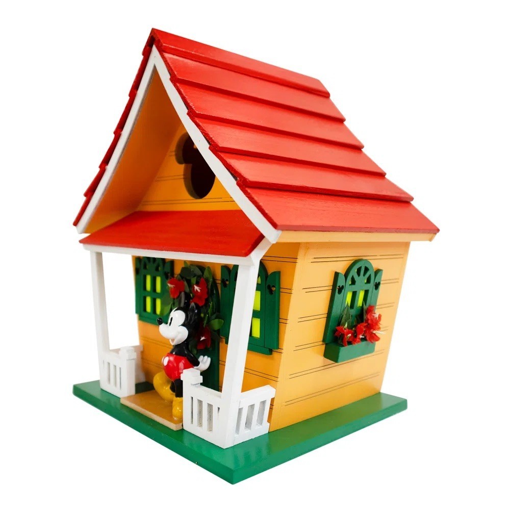 Mickey Mouse Birdhouse by Home Bazaar NEW