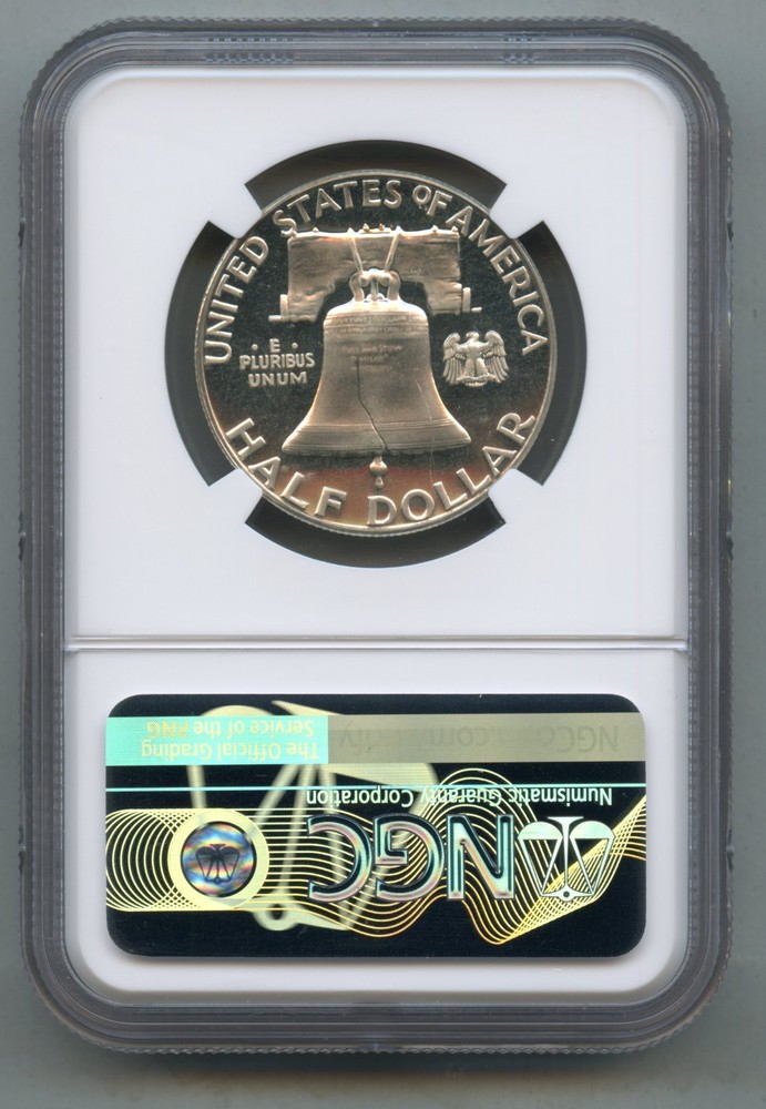 1961 Franklin Silver Half Dollar NGC PF (PR) 67 Cameo