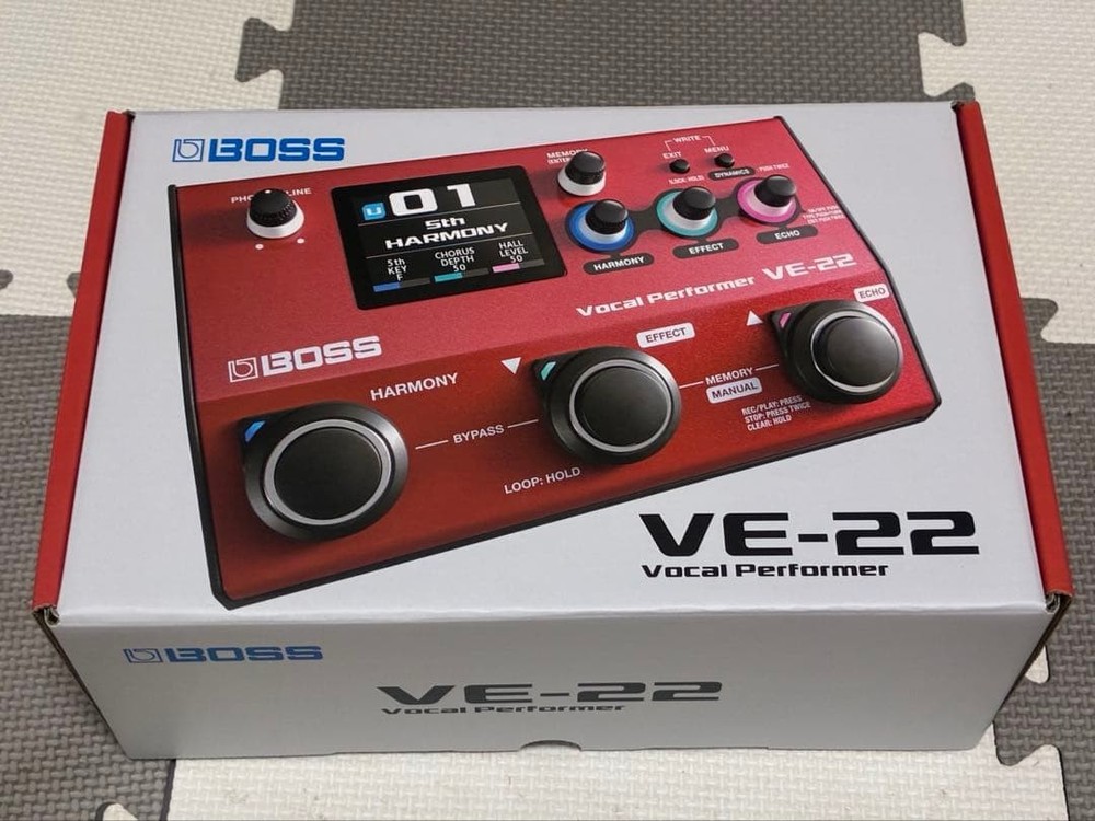 BOSS VE22 Vocal Performer Vocal Effects Processor New Fully Functional