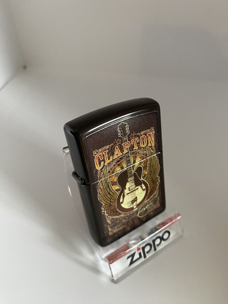 Zippo Eric Clapton On A Dark Brown 2022 Lighter
