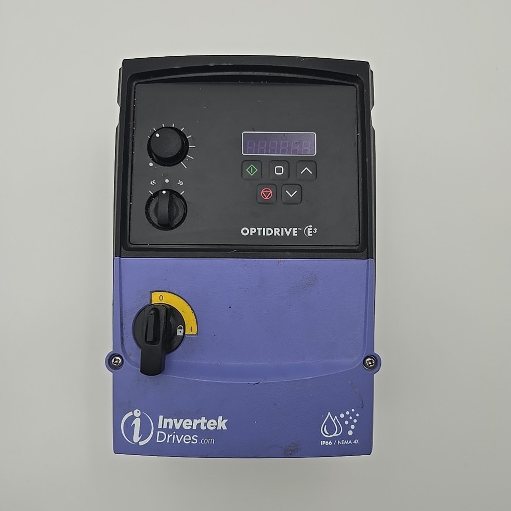 **untested Sold As Is** Invertek Optidrive ODE-3-240058-3F4B